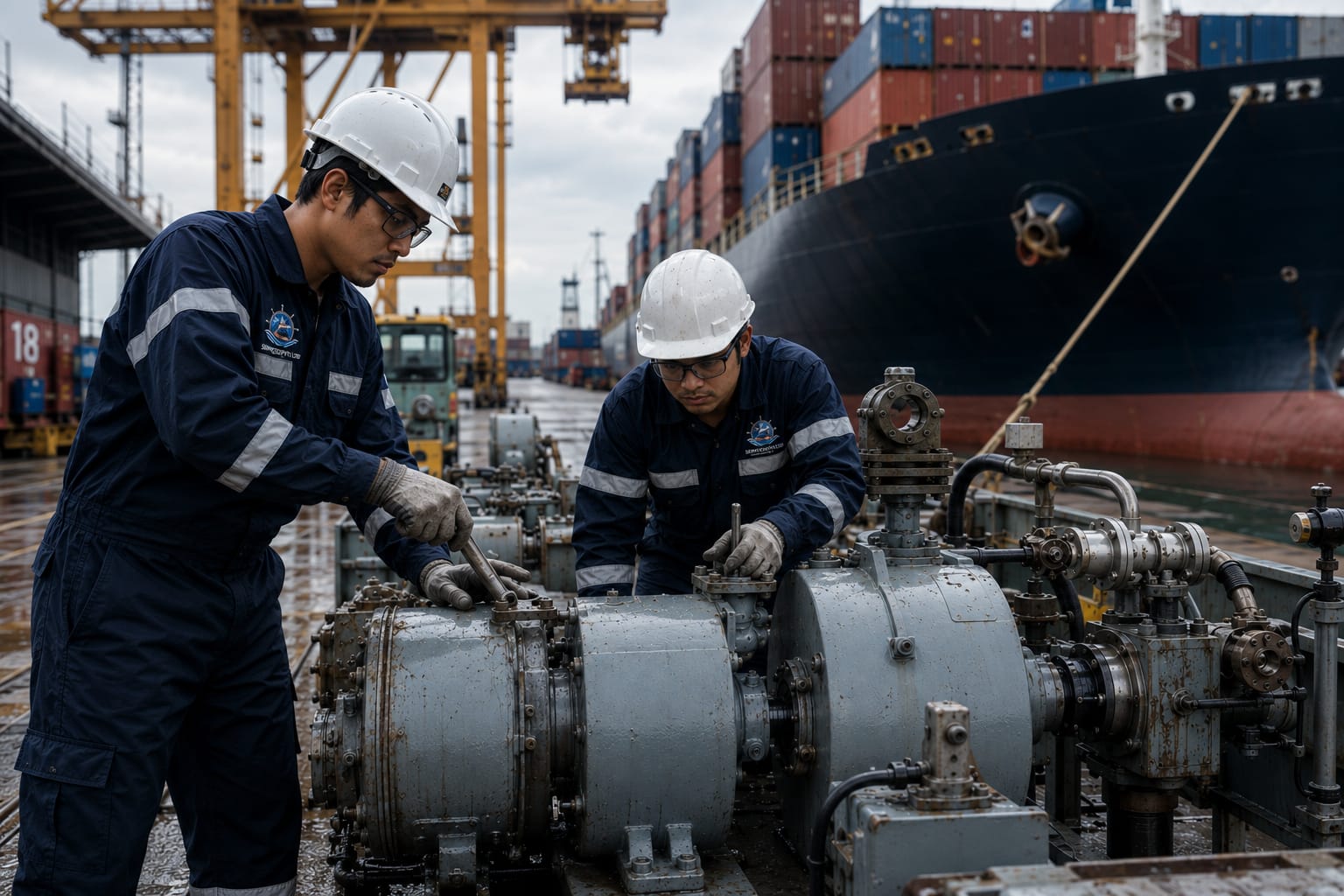 Marine and Industrial Hardware — Shackles · Chains · Wire Rope · Fasteners